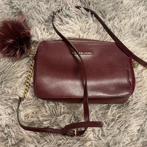 Ginny Leather Crossbody Bag